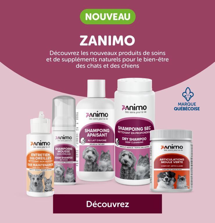 Nouveaux produits ZANIMO